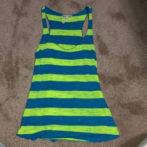 Cute striped tank top!